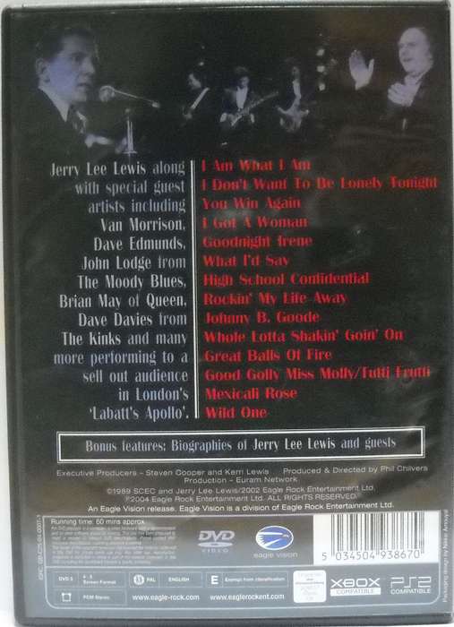 Jerry Lee Lewis and Friends (DVD)