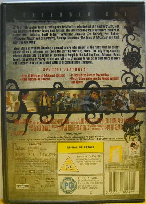 A Knight's Tale (DVD)