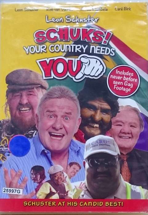 Schuks! Your Country Needs You DVD