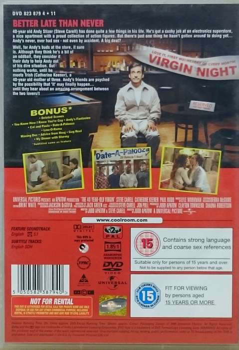 The 40 Year-Old Virgin DVD