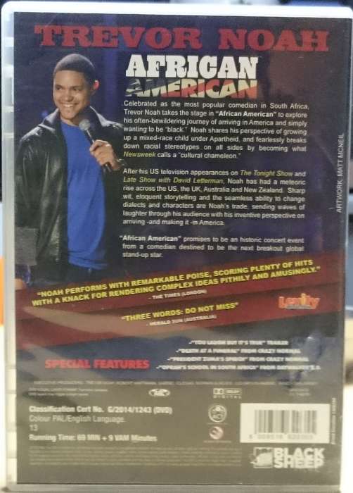 Trevor Noah African American DVD