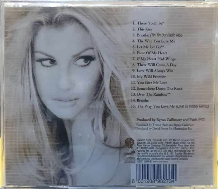 Faith Hill There You'll Be CD