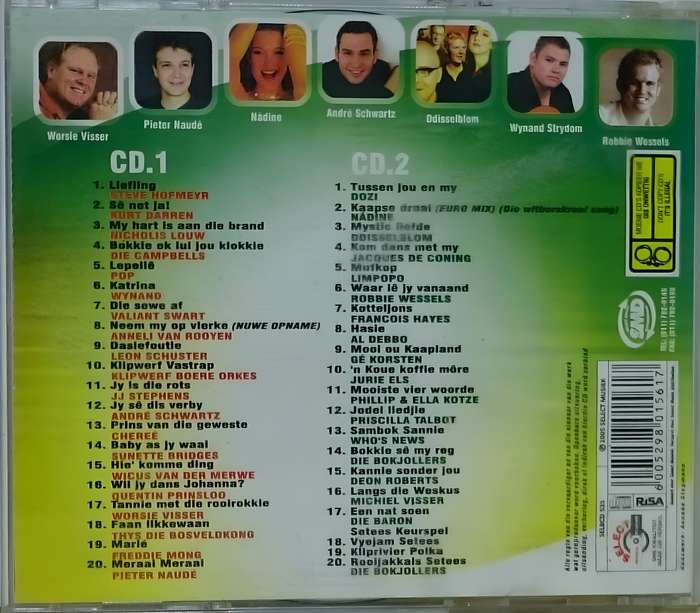 Die Grootste Afrikaanse Sokkie Vol.2 CD
