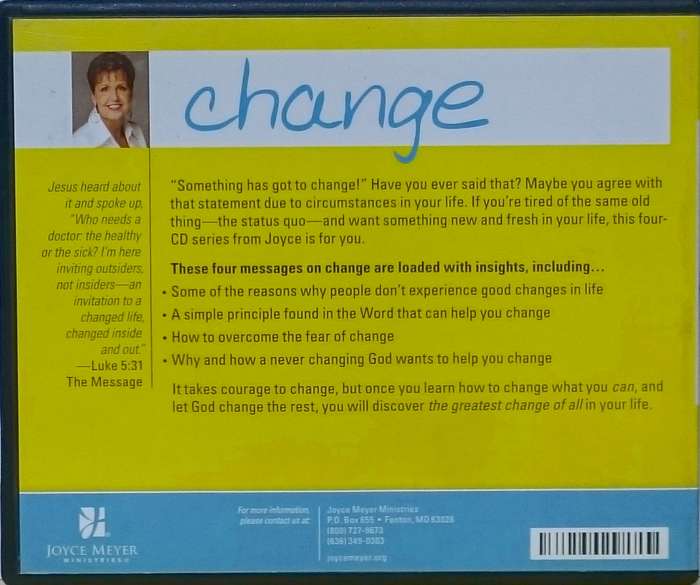 Joyce Meyer - Change (4 CDs)