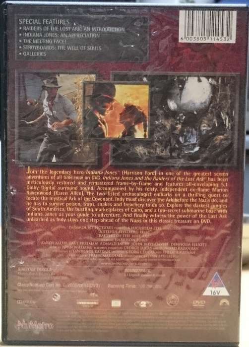 Indiana Jones and the Raiders of the Lost Ark (DVD)