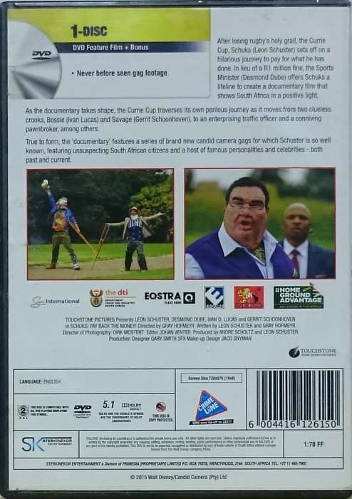 Schuks! Pay Back the Money! DVD