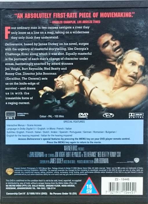 Deliverance DVD