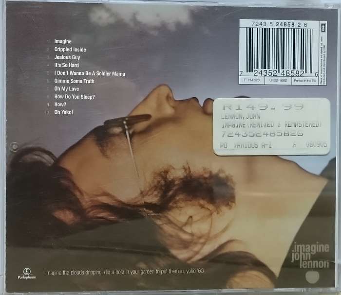 JOHN LENNON Imagine CD