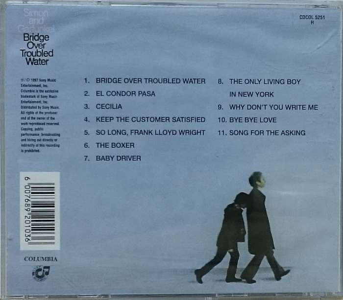 Simon and Garfunkel - Bridge over Troubled Water CD
