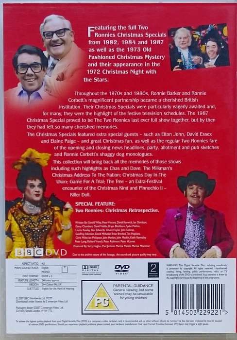 The Two Ronnies: The Christmas Specials DVD