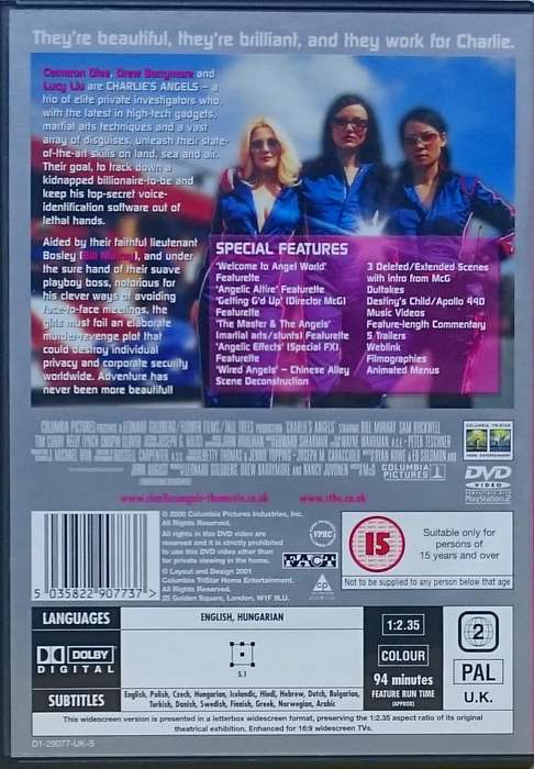 Charlie's Angels DVD