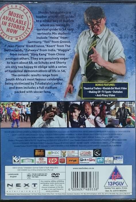 Schuks Tshabalala's Survival Guide to South Africa DVD