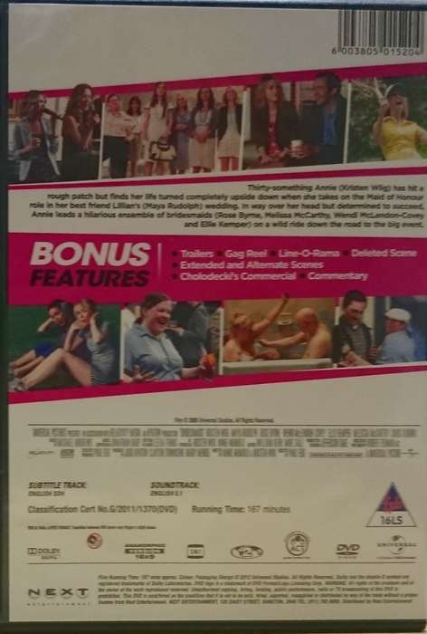 Brides Maids DVD