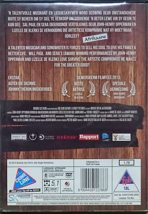 Musiek vir die Agtergrond DVD