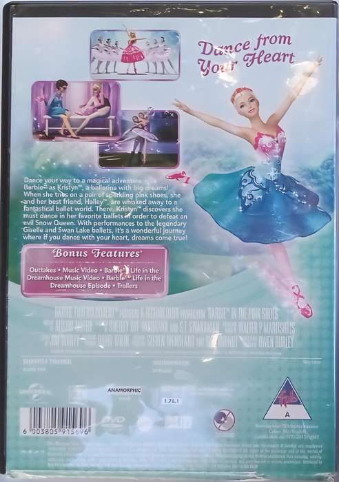 BARBIE in The Pink Shoes DVD