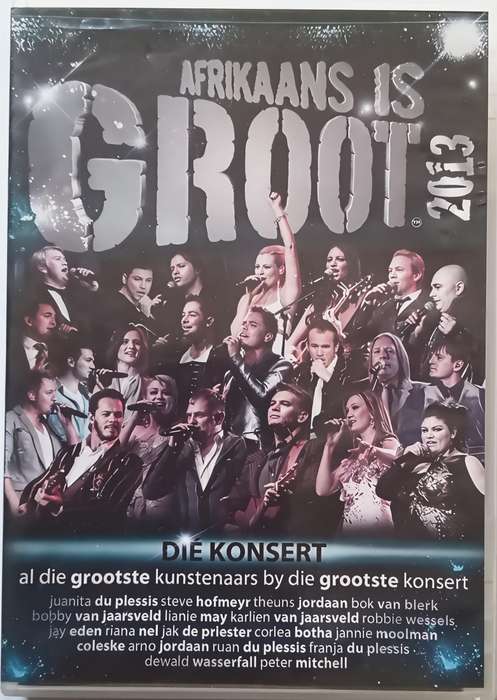 AFRIKAANS IS GROOT 2013 dvd