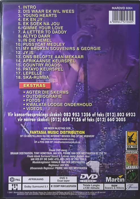 JUANITA DU PLESSIS In Konsert DVD