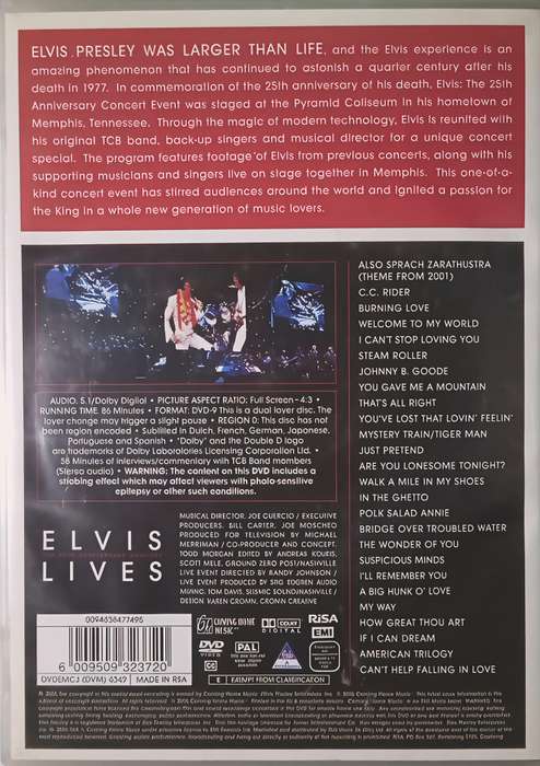 ELVIS LIVES 25th Anniversary Concert