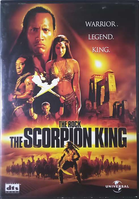 THE SCORPION KING The Rock DVD