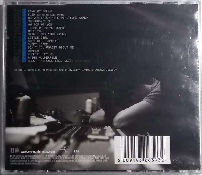 ENRIQUE IGLESIAS Insomniac CD