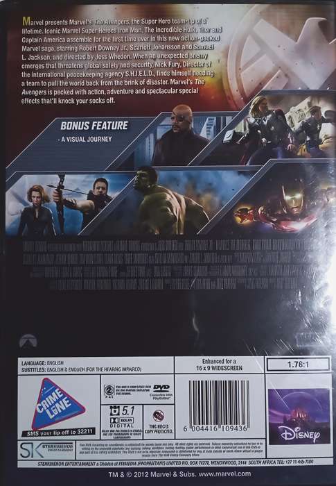 THE AVENGERS Robert Downey JR.