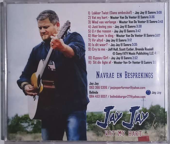 JAY JAY Vat My Hart CD 