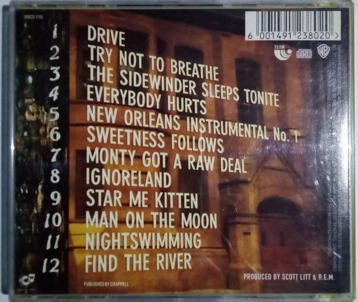 R.E.M. Automatic For The People CD 
