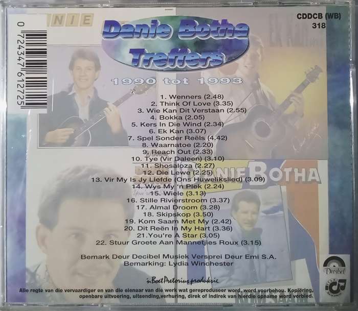 DANIE BOTHA Treffers 1990 tot 1993 
