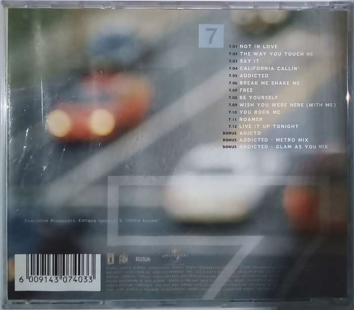 ENRIQUE IGLESIAS Seven CD