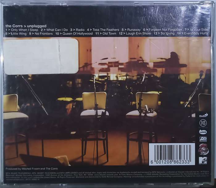 THE CORRS Unplugged CD 