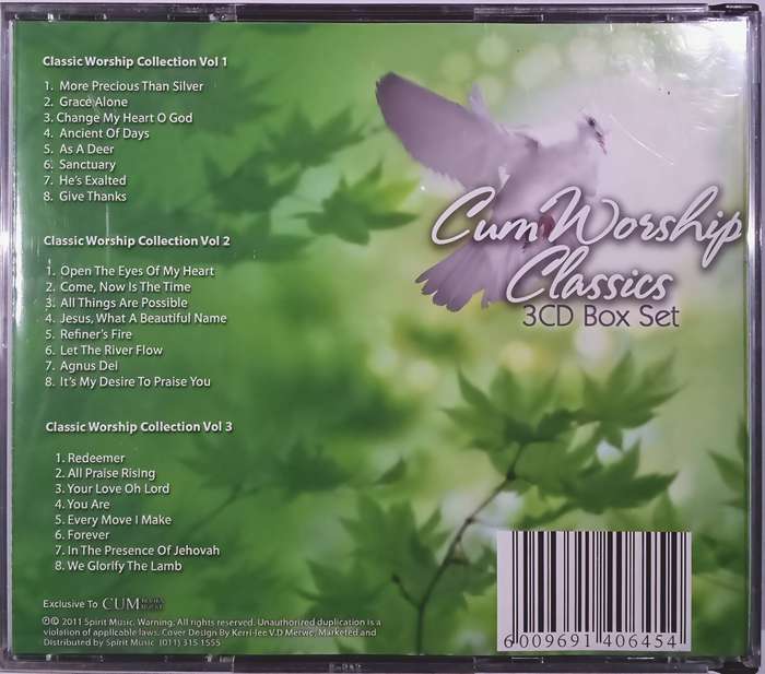 CUM WORSHIP CLASSICS 3CD Box Set