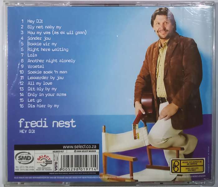 FREDI NEST Hey DJ! CD