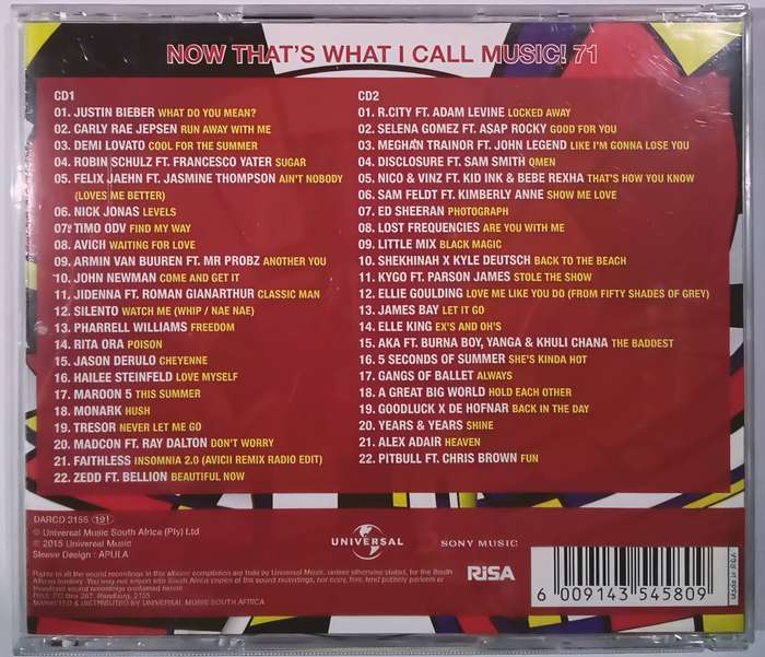 NOW THAT'S WHAT I CALL MUSIC! 71