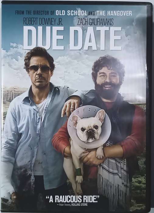 DUE DATE Robert Downey JR. DVD