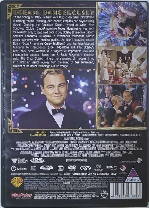 The Great GATSBY Leonardo DeCaprio