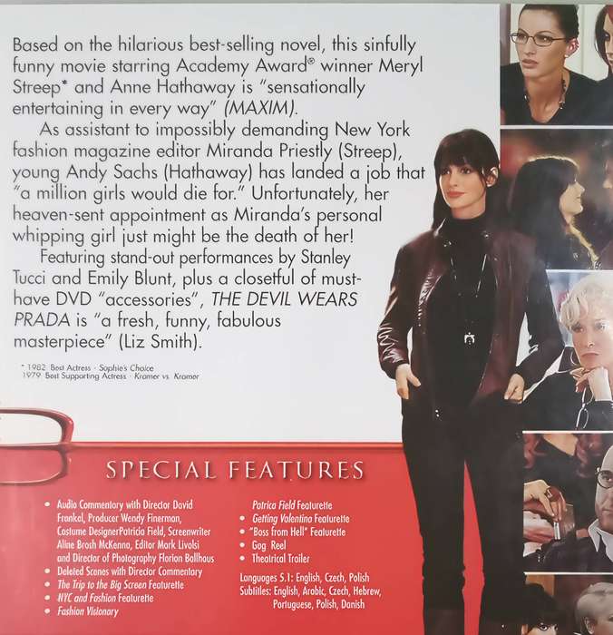 THE DEVIL WEARS PRADA Meryl Streep