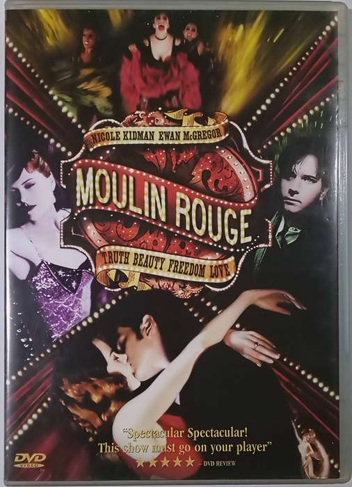 MOULIN ROUGE Nicole Kidman DVDs