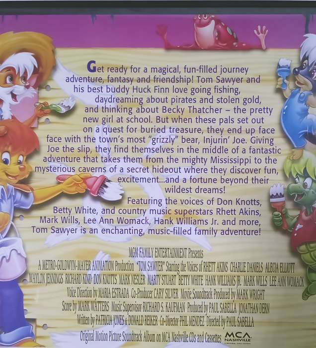 TOM SAWYER DVD