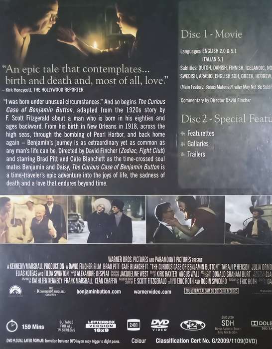 The Curious Case of BENJAMIN BUTTON