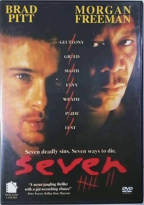 SEVEN Brad Pitt | Morgan Freeman DVD