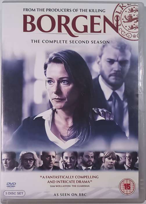 BORGEN Second Season (3 DVD set)