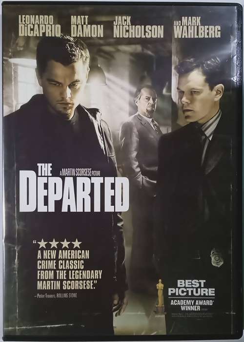 THE DEPARTED Leonardo DiCaprio DVD