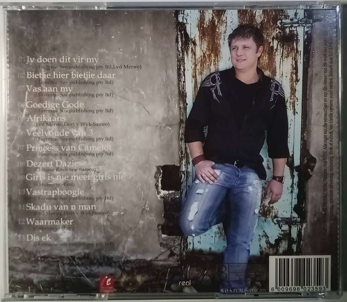 JOHAN VD MERVE Vas Aan My CD