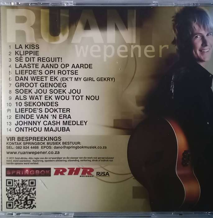 RUAN WEPENER Sê Dit Reguit! CD