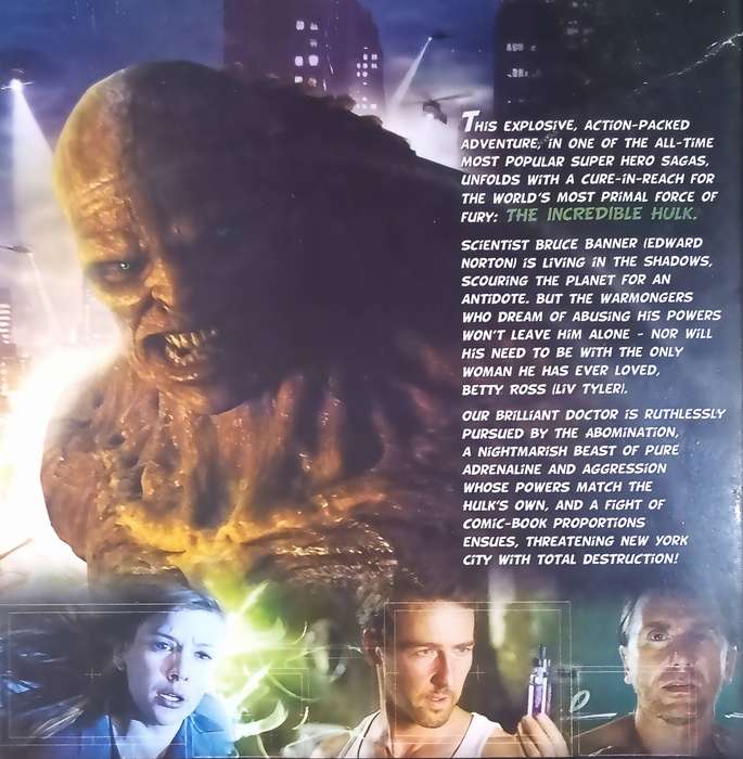 THE INCREDIBLE HULK Edward Norton