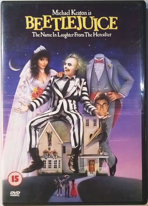 BEETLE JUICE Winona Ryder DVD