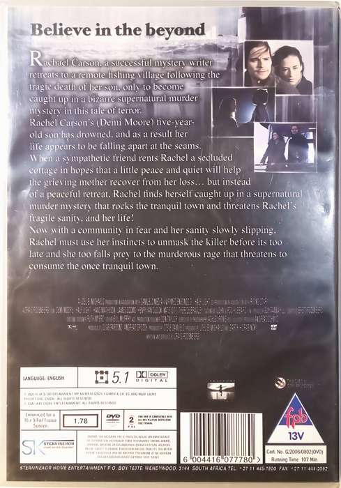 HALF LIGHT Demi Moore DVD
