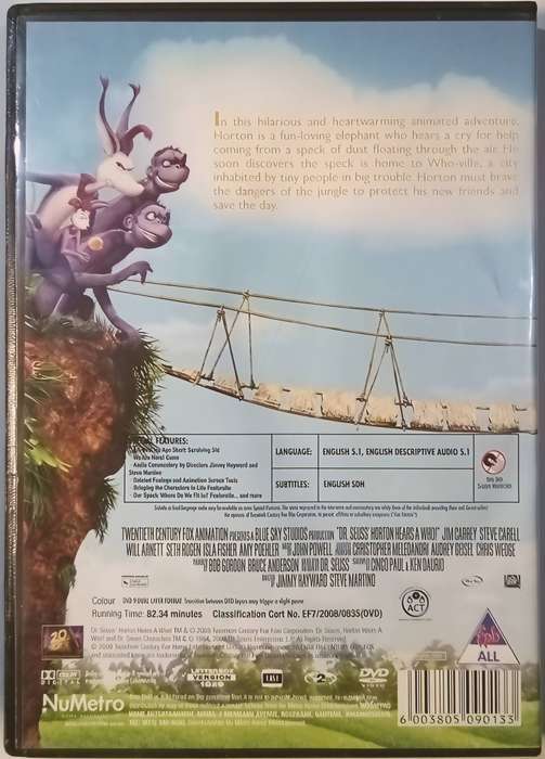 Dr. Seuss' HORTON Hears a Who! DVD