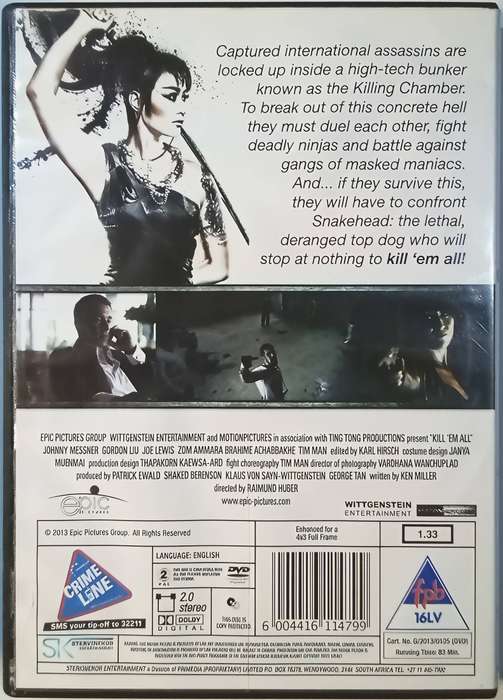 KILL 'EM ALL DVD