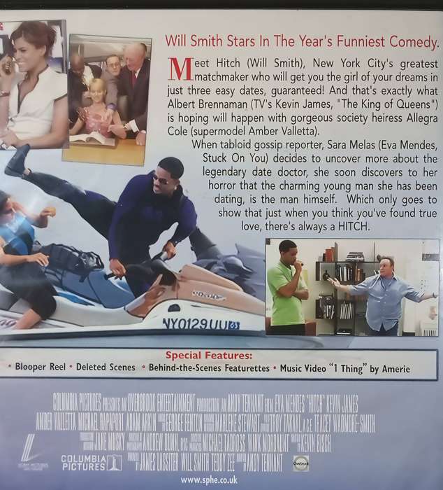HITCH Will Smith DVD